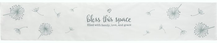 Precious Moments 192412 Bless This Space Table Runner