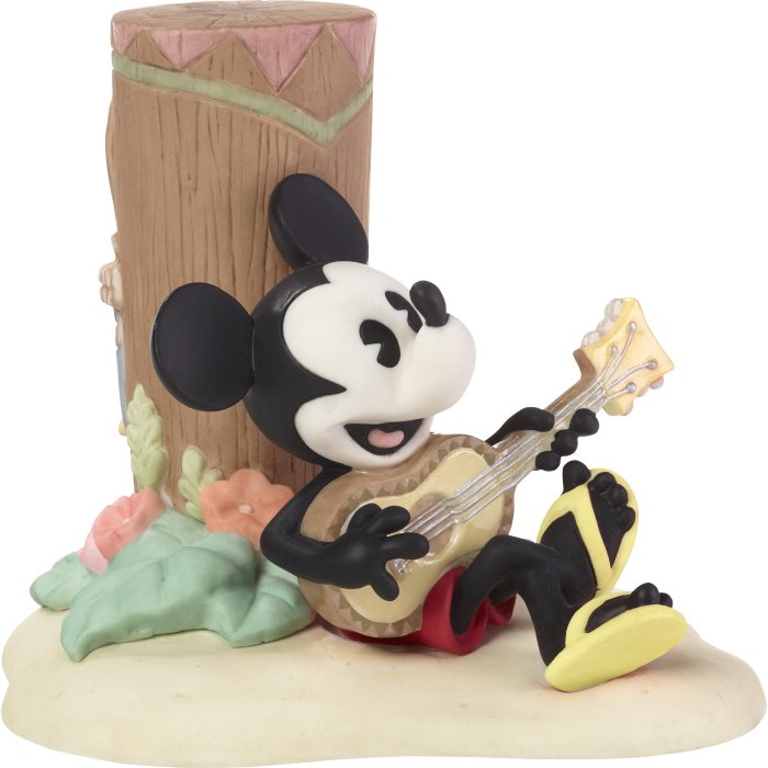 Precious Moments 192702 Disney Mickey Mouse Playing Ukulele Figurine