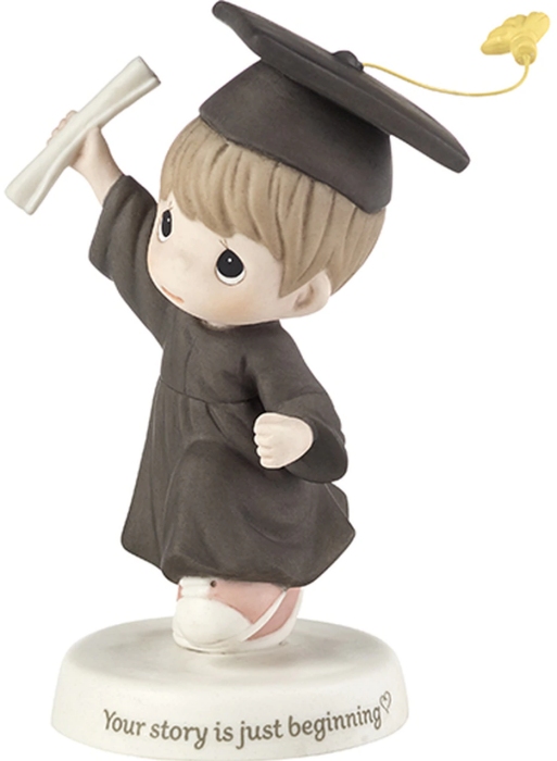 Precious Moments 193007 Graduation Boy Figurine