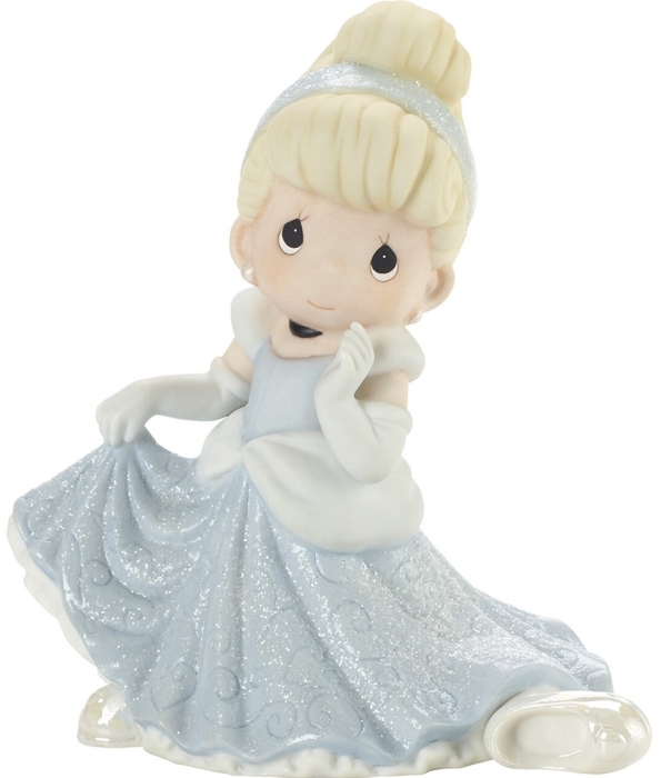 Precious Moments 201061 Disney Cinderella With Slipper Figurine
