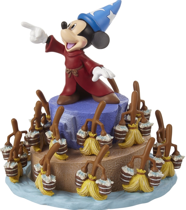 Precious Moments 202706 Disney Mickey As Sorcerer's Apprentice Rotating Musical