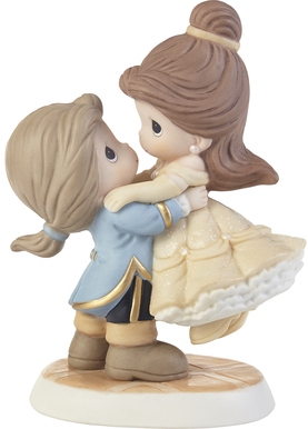 Precious Moments 203062 Disney Belle and Prince Dancing Figurine