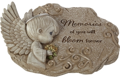 Precious Moments 203111 Inspirational Angel Garden Stone