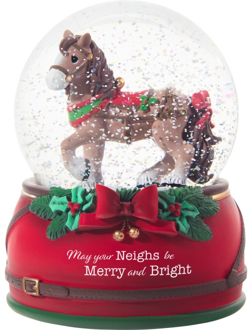 Special Sale SALE211103 Precious Moments 211103 Annual Clydesdale Horse Musical Snow Globe
