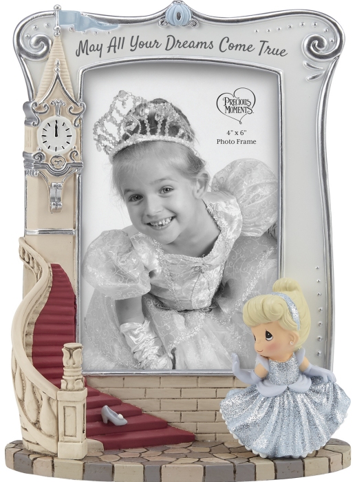 Precious Moments 213406 Disney Cinderella Sculpted Photo Frame