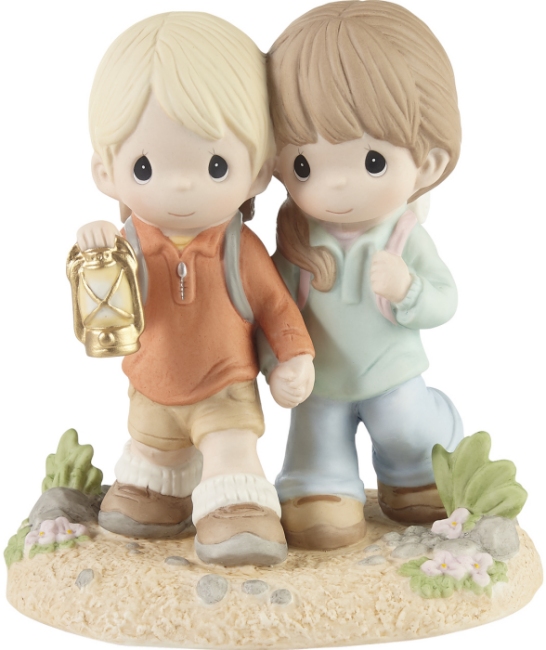 Precious Moments 221017 Couple With Lantern Figurine