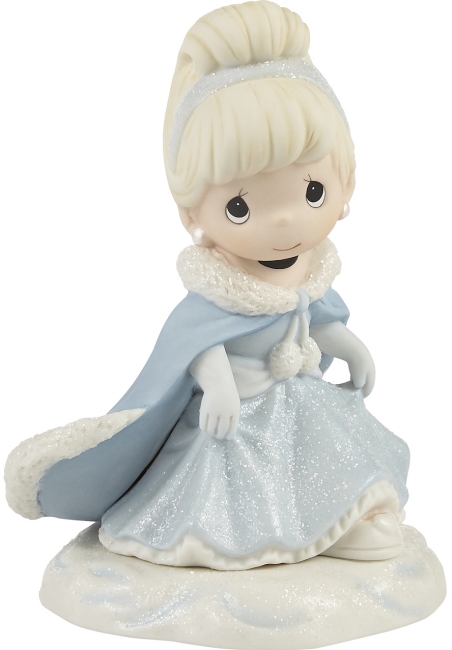 Precious Moments 221039 Disney Cinderella Winter Coat Figurine