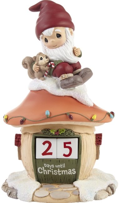 Precious Moments 221403N Gnome Christmas Countdown Calendar