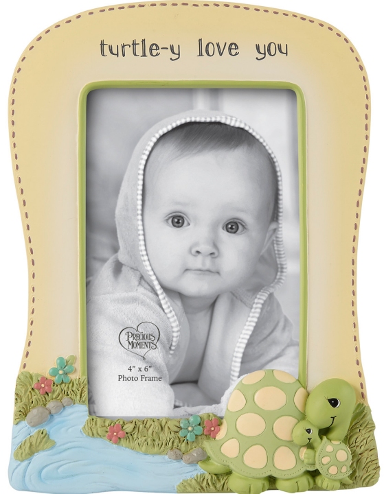 Precious Moments 222402 Baby Love Turtle Photo Frame