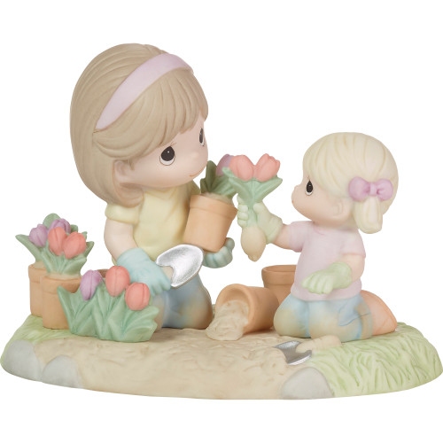 Precious Moments 223010 Mother And Daughter Gardening Figurine