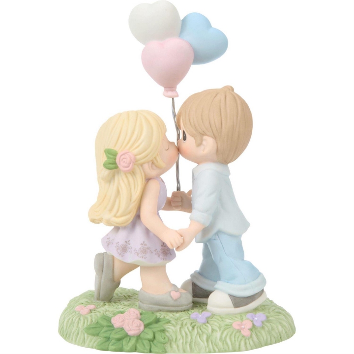 Precious Moments 251037N Couple With Balloons Figurine