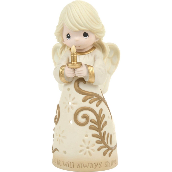 Precious Moments 252023 Bereavement Angel Holding Candle Figurine