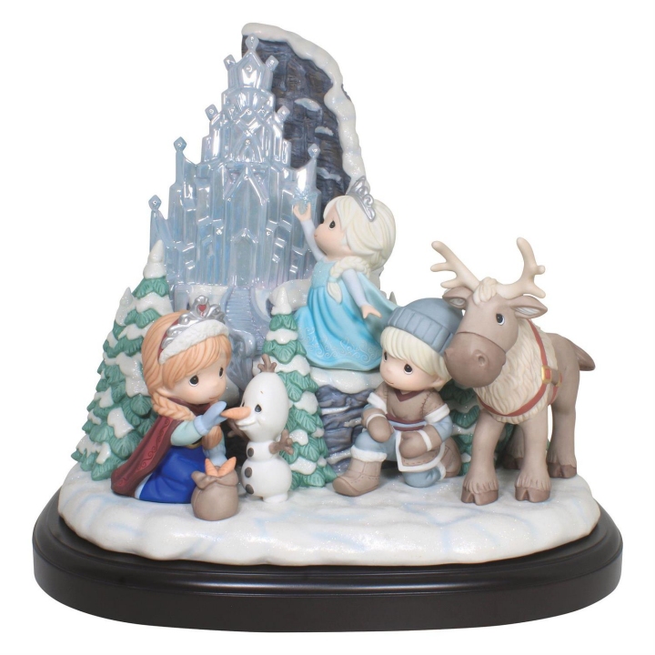 Precious Moments 252025 Ltd Ed Set of 2 Disney Frozen Figurines