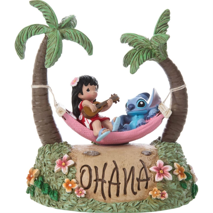 Precious Moments 252108 Lilo And Stitch Hammock Musical