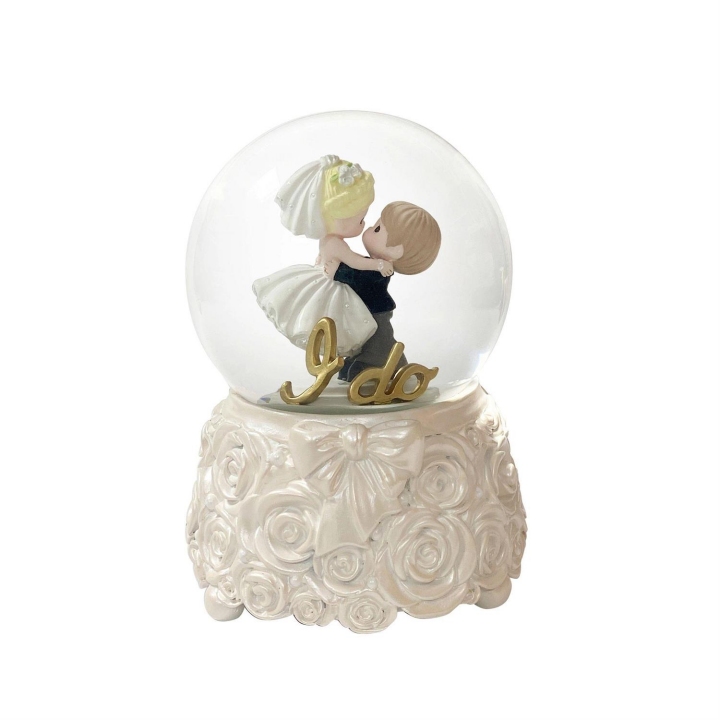 Precious Moments 252110N I Do Wedding Couple Snow Waterball