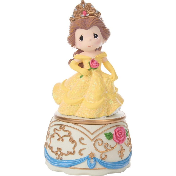 Precious Moments 252409 Belle Covered Trinket Box