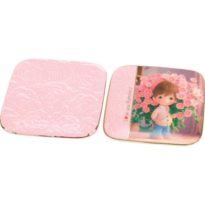 Precious Moments 252432N Set of 2 Boy Trinket Trays