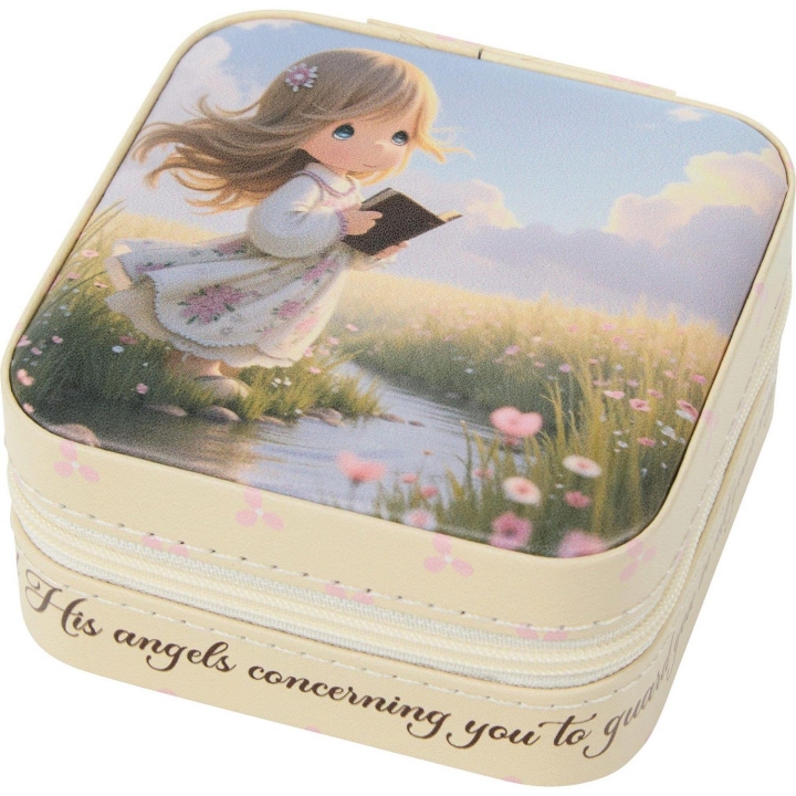 Precious Moments 252452N Religious Girl Travel Jewelry Box