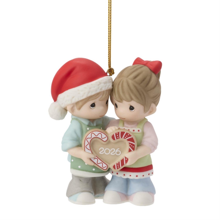 Precious Moments 261004N Dated 2026 Couple Ornament