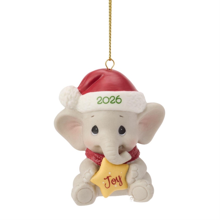 Precious Moments 261009 Dated 2026 Elephant Ornament
