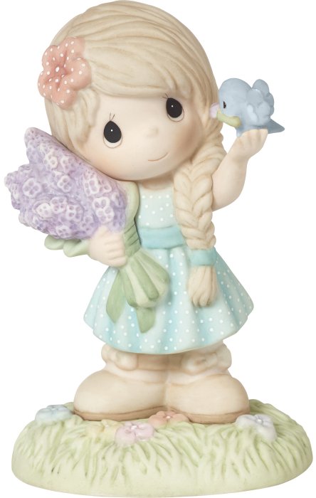 Precious Moments CC209001 2020 Collector's Club IG Kit Girl with Flowers Figurine