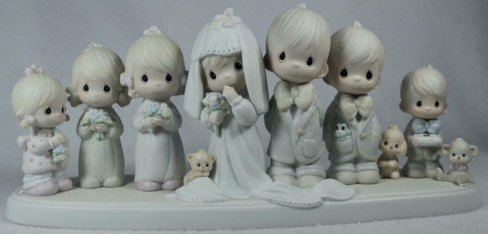 Precious Moments E2838 This Is The Day Which The Lord Made LE Wedding Figurine