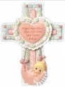 Precious Moments 102410 Baby Girl Cross