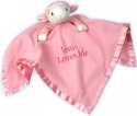 Precious Moments 102502 Pink Lamb Plush Blanket