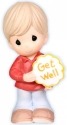 Precious Moments 103013 Get Well Boy Holding Sign Figurine