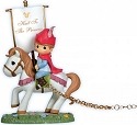 Precious Moments 104402 Disney Birthday Parade Prince Phillip on Horse w Banner Figurine