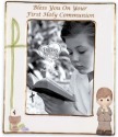 Precious Moments 104412 Boy Frame Bless You on Your 1st Communion