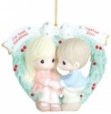 Precious Moments 111004 Our First Christmas Together 2011 Dated Ornament