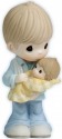 Precious Moments 112003 Father with Baby In Arms Figurine