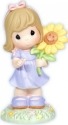 Precious Moments 113016 Girl with Sunflower Figurine