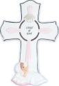 Precious Moments 113441 Girl Baptism Cross