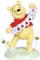 Precious Moments 113709 Disney Pooh Holding String of Hearts Figurine