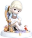 Precious Moments 114009 Disney Cinderella with Mice Figurine