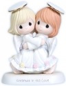 Precious Moments 114042 Two Angels Hugging Figurine
