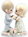 Precious Moments 115910i 1st First Anniversary Couple Figurine