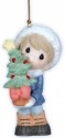 Precious Moments 121011 Boy with Sapling Ornament