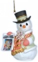 Precious Moments 121026 Annual Snowman Ornament