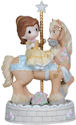 Precious Moments 121038 Disney Belle on Carousel Horse Figurine