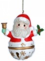 Precious Moments 121050 Santa Jingle Bell Ornament