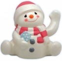 Precious Moments 121415 Decorative Waving Snowman Table Top