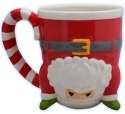 Precious Moments 121416 Upside Down Santa Mug