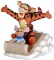 Precious Moments 121702 Disney Tigger with Roo Sledding Figurine