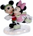 Precious Moments 121703 Disney Mickey and Minnie Ice Skating