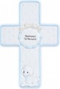 Precious Moments 122405 Blue Dedication Cross