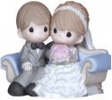 Precious Moments 123016 Seated Wedding Couple Figurine