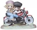 Precious Moments 123025 Couple on Motorcycle Figurine